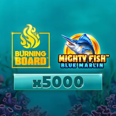 Mighty Fish: Blue Marlin Burning Board